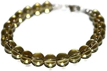 AAA   Rare Quality Citrine Bracelet Healing Crystals and Stones Jewelry Handmade Jewelry Yellow Bead Bracelet Simple Bracelet Minimalist Jewelry Mens Bracelet 8mm Code- WAR9879