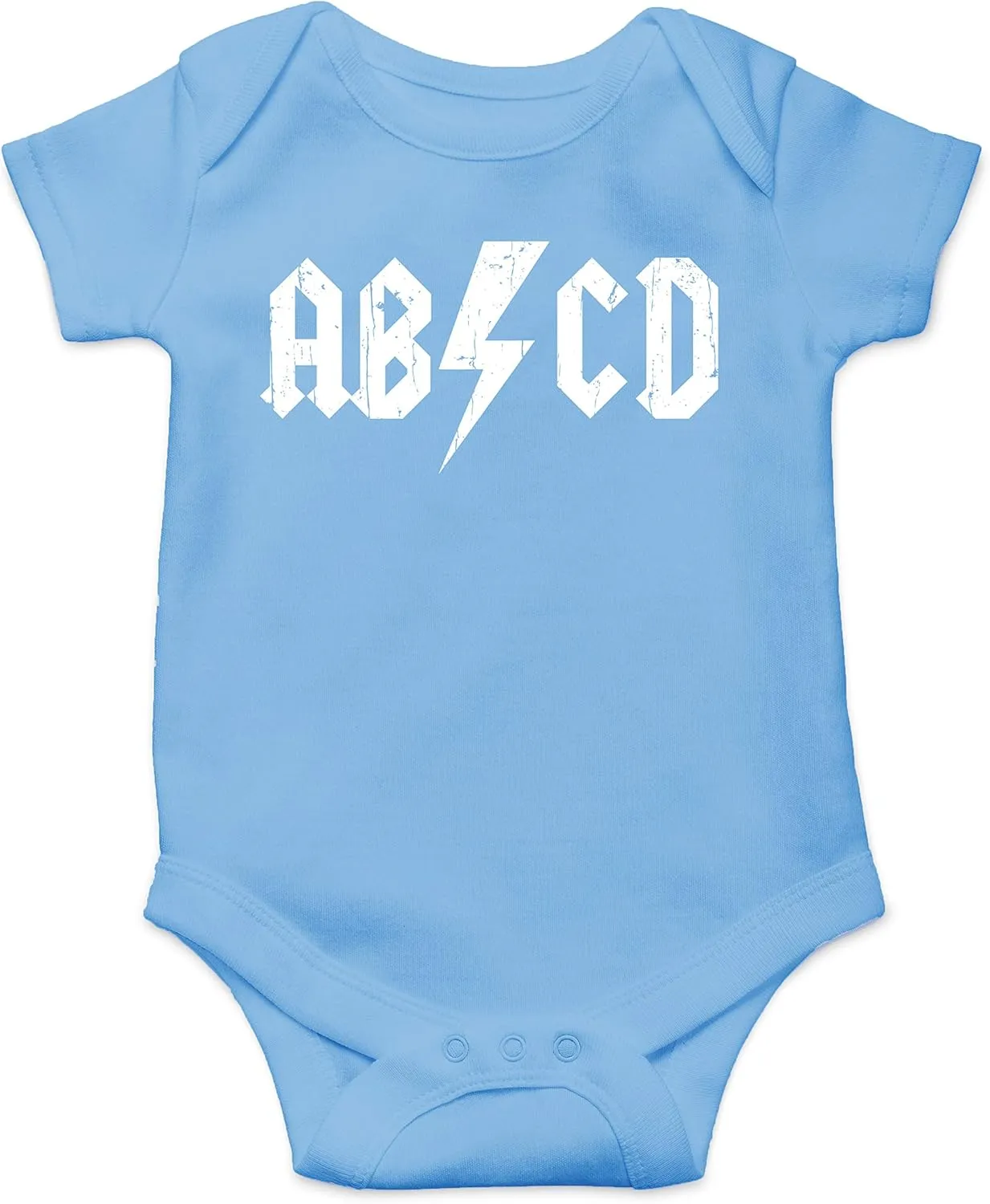 ABCD Alphabet Rock And Roll - Funny Baby Essentials Bodysuit - Baby Boy Clothes Newborn Outfits