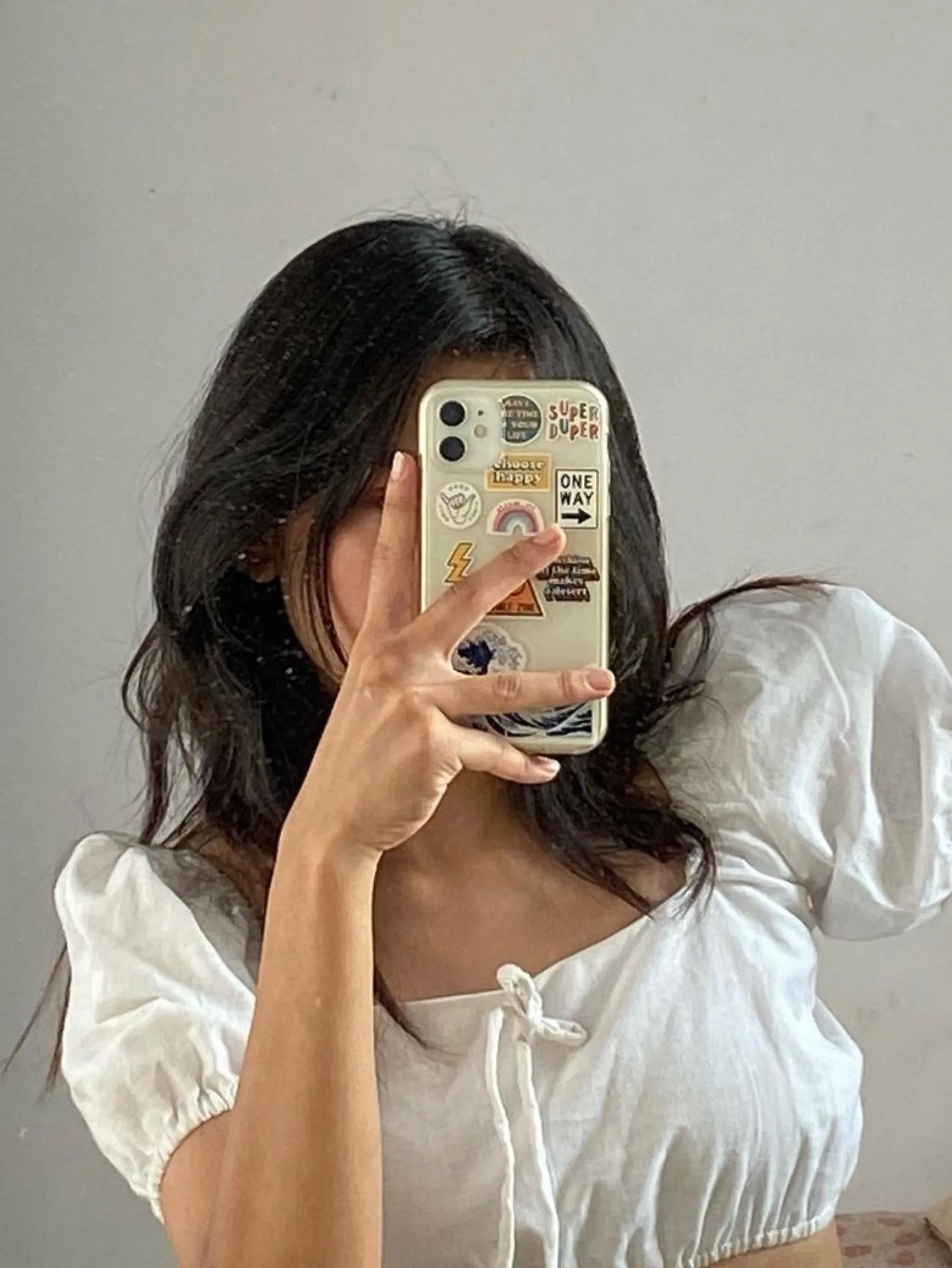 Aesthetic Wave Clear Case