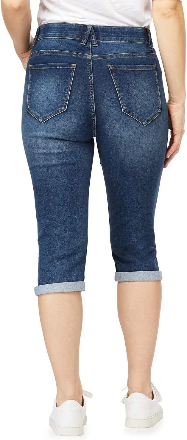 Angels Forever Young Women's 360 Sculpt 17" Capri