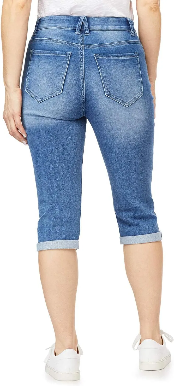 Angels Forever Young Women's 360 Sculpt 17" Capri
