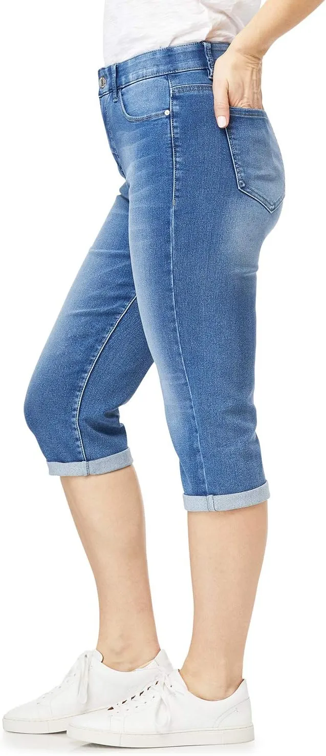 Angels Forever Young Women's 360 Sculpt 17" Capri