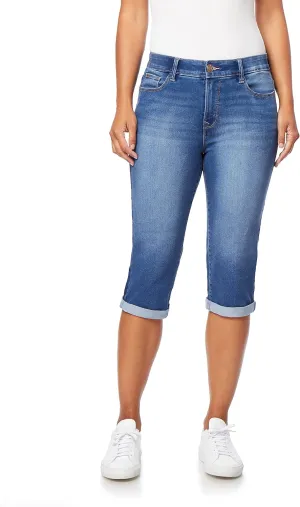Angels Forever Young Women's 360 Sculpt 17" Capri