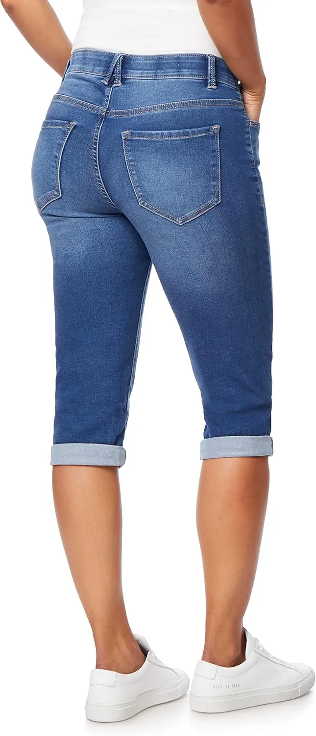 Angels Forever Young Women's 360 Sculpt 17" Capri
