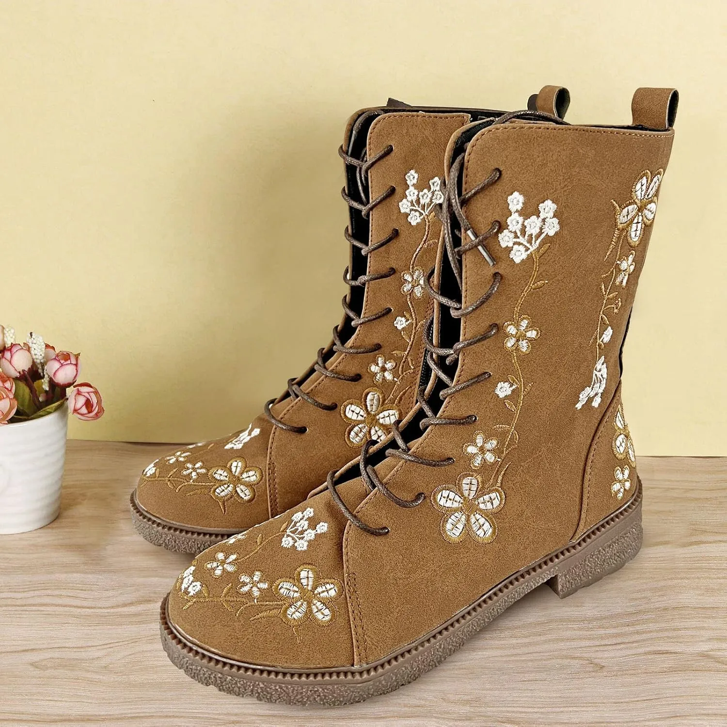 Ankle Cowboy Boots for Women Womens Fall Boots 2024 Gray Boots Heeled Combat Boots for Women Womens Ankle Boots Black Brown Ankle Boots for Women