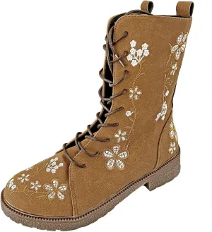 Ankle Cowboy Boots for Women Womens Fall Boots 2024 Gray Boots Heeled Combat Boots for Women Womens Ankle Boots Black Brown Ankle Boots for Women