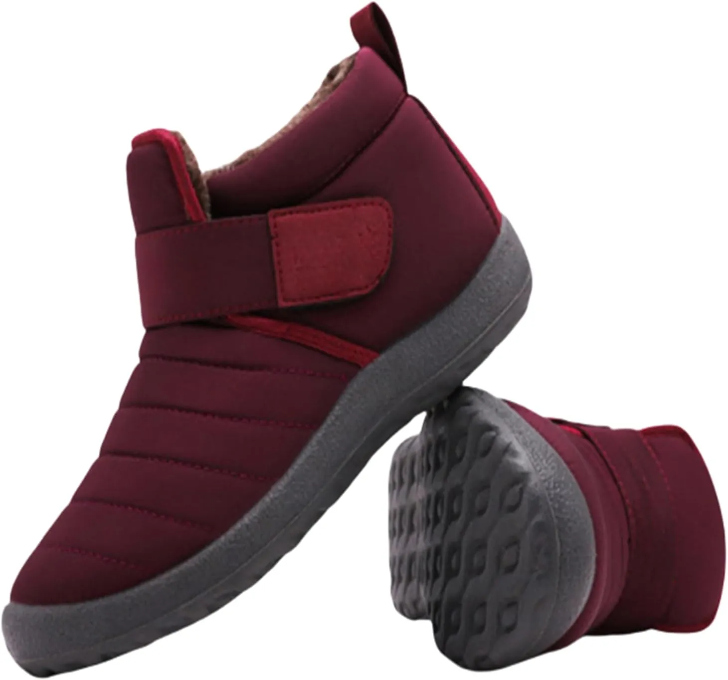 Anthoern Shoes Men's Waterproof Fashion Shoes Handmade Suede High Boots Non-Slip Breathable Lightweight Shoes