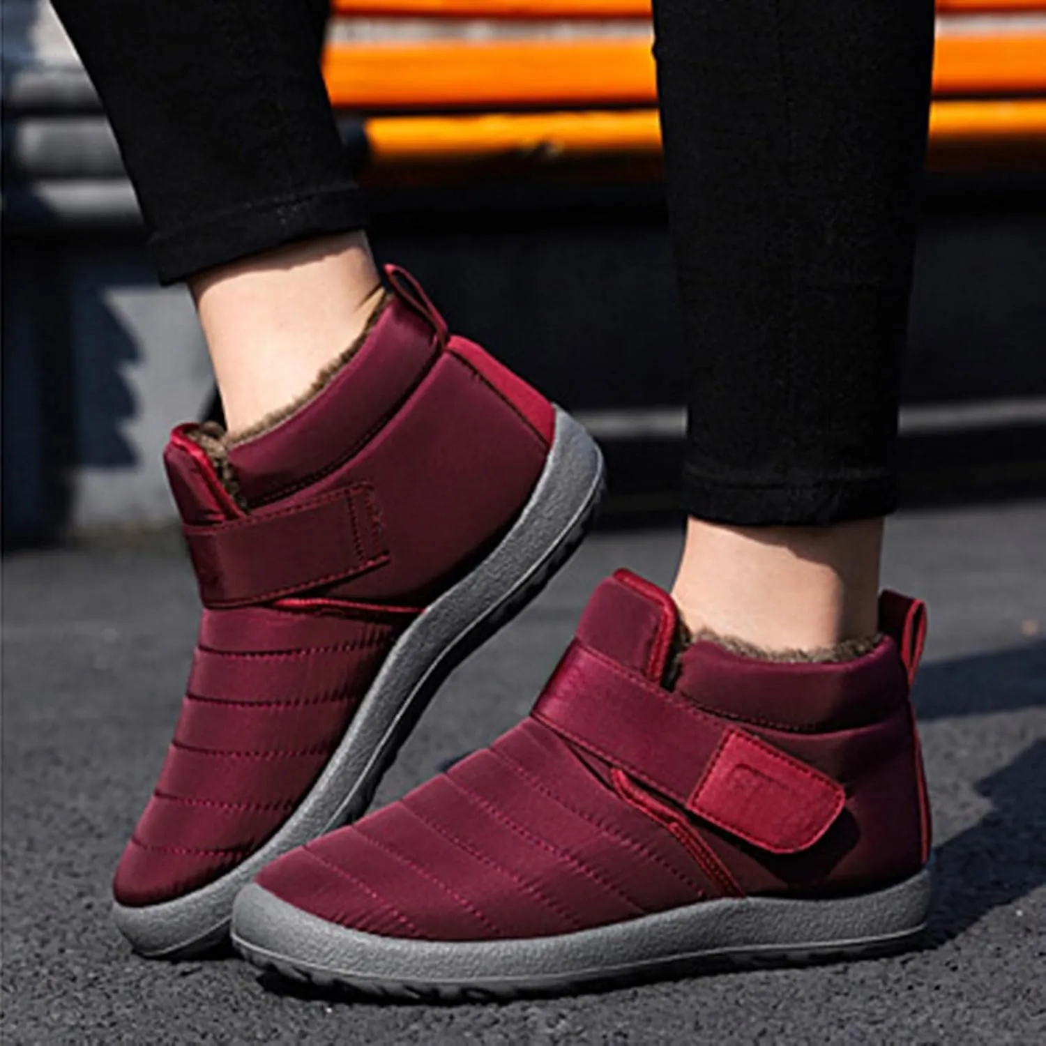 Anthoern Shoes Men's Waterproof Fashion Shoes Handmade Suede High Boots Non-Slip Breathable Lightweight Shoes