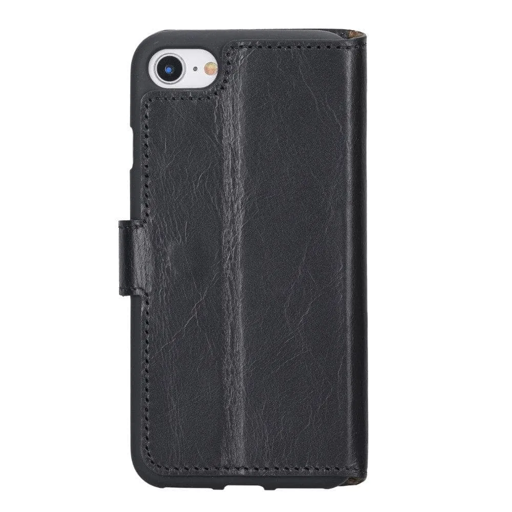 Apple iPhone 7 8 SE2 SE3 Series Leather Book Case Phone Cases