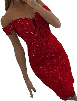 Applique Chiffon Prom Evening Dresses Off Shoulder for Women
