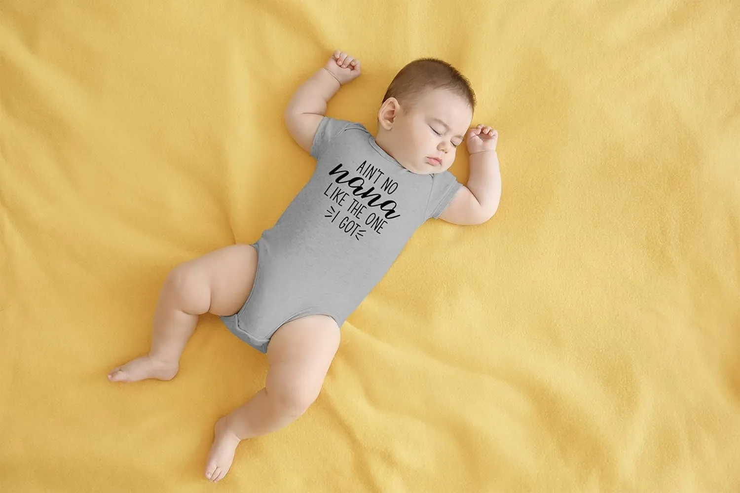 AW Fashions Ain't No Nana Like the One I Got Baby Bodysuit Cute Newborn Girl Trendy Boy Outfit Baby Wear
