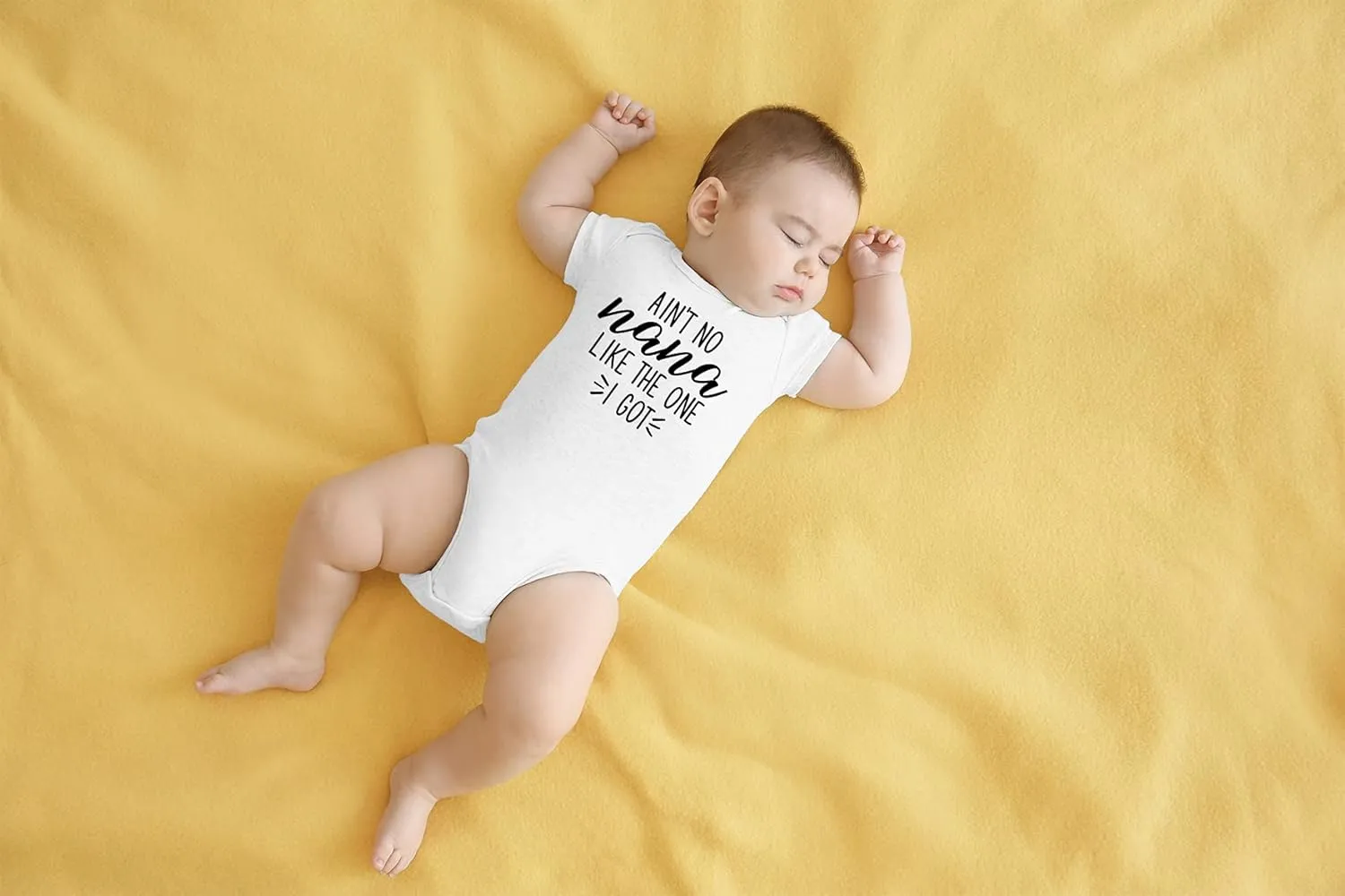 AW Fashions Ain't No Nana Like the One I Got Baby Bodysuit Cute Newborn Girl Trendy Boy Outfit Baby Wear