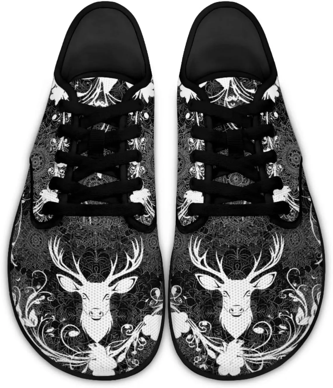Barefoot Shoes for Men Wide Toe Box Sneakers Casual Non Slip Shoes Lightweight Lace Up Walking Workout Footwear
