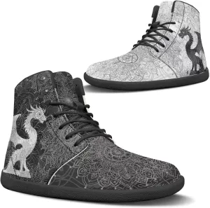 Binienty Barefoot Minimalist Shoes Mens Womens Wide Toe Cross Trainer Zero Drop Lace Up Sneakers