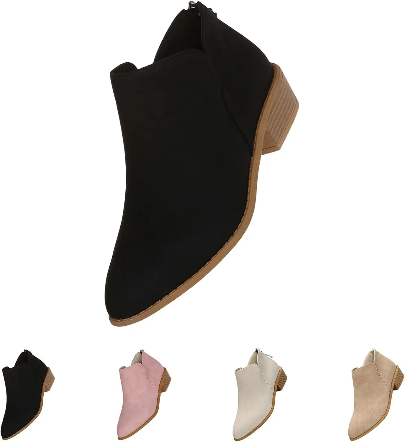 Black Booties for Women Botas Mujer Botas De Combate Para Mujer Beige Ankle Boots for Women Womens Ankle Boots Flat Dark Brown White Boots for Men