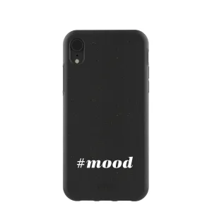 Black #mood iPhone XR Case