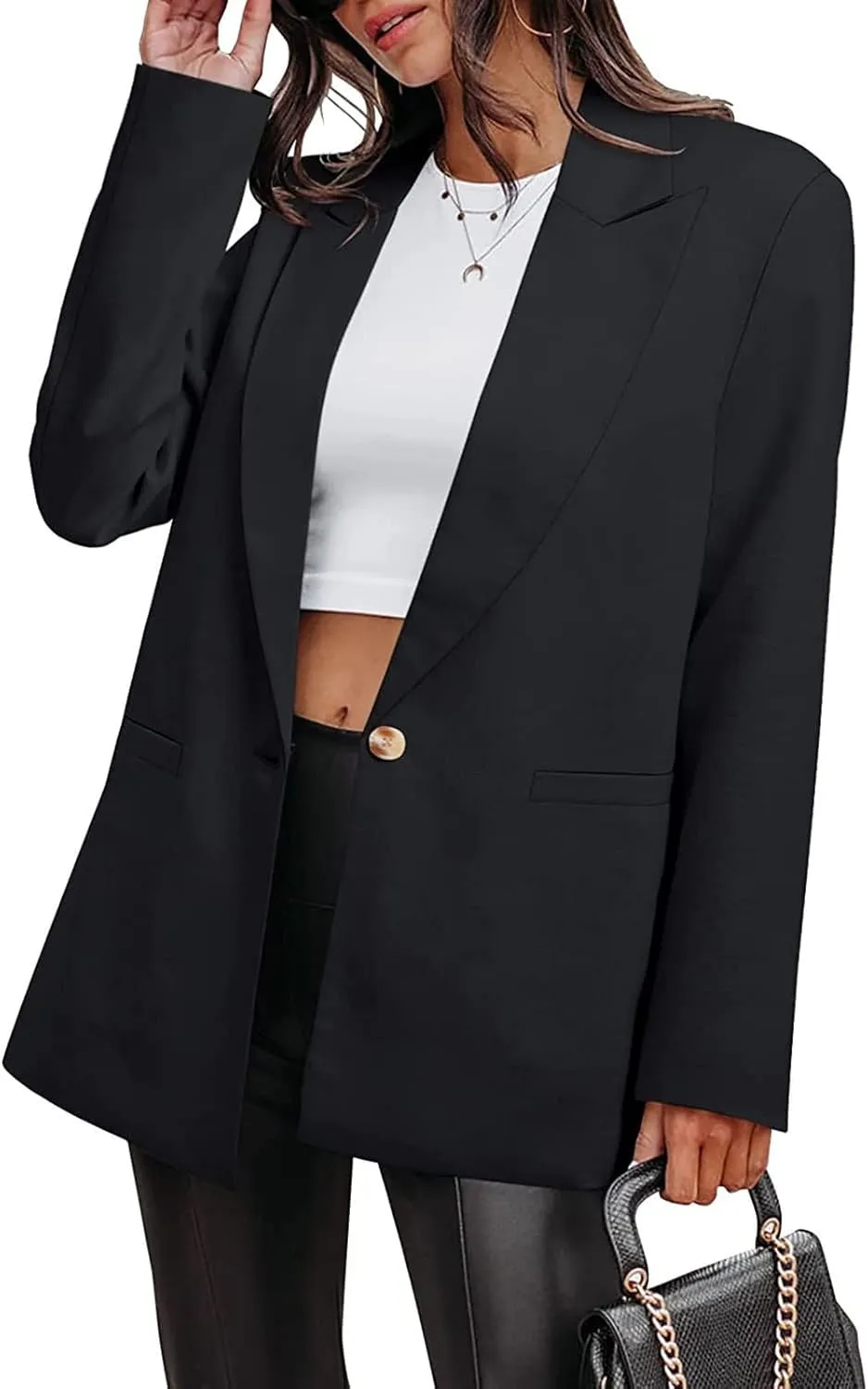 Blazers for Women Long Sleeve Blazer Jackets Business Casual Blazer Open Front Jacket Fashion Slim Casual Outfits