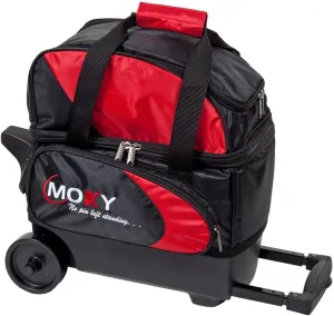 Bowlerstore Products Moxy Single Deluxe Roller Bowling Bag- Red/Black