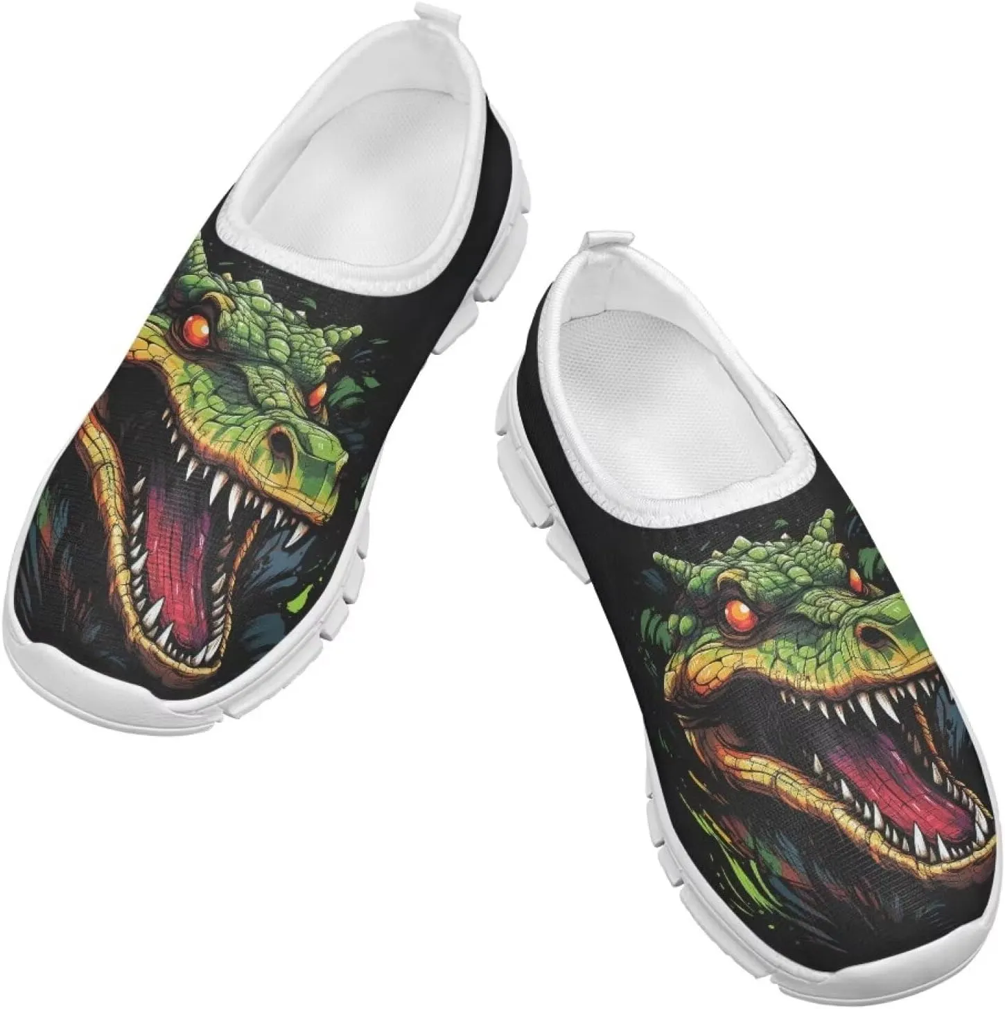 Boys Cool Slip-On Flat Lightweight Shoes Walking Casual Comfortable Travel Outdoor School Shoes Big Kids US Size 11-15