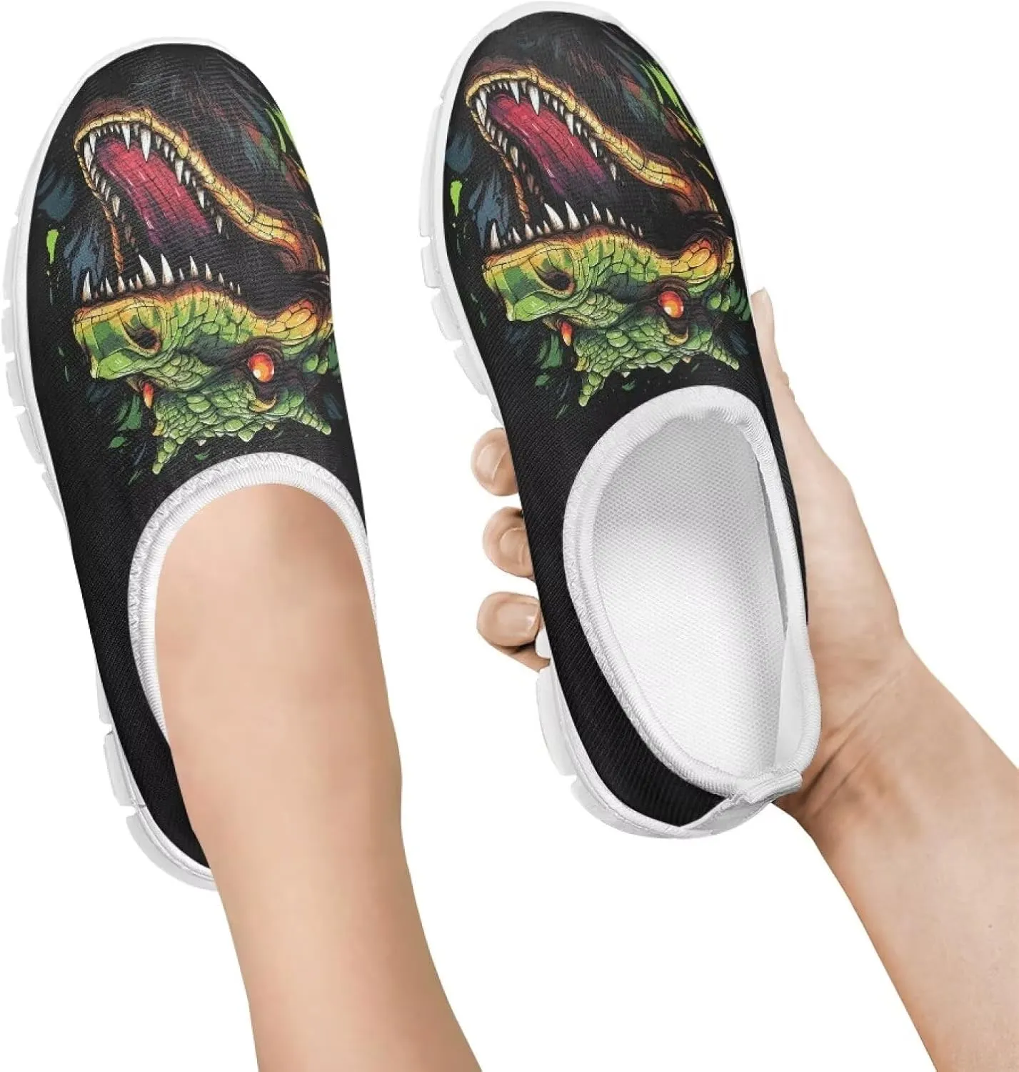 Boys Cool Slip-On Flat Lightweight Shoes Walking Casual Comfortable Travel Outdoor School Shoes Big Kids US Size 11-15