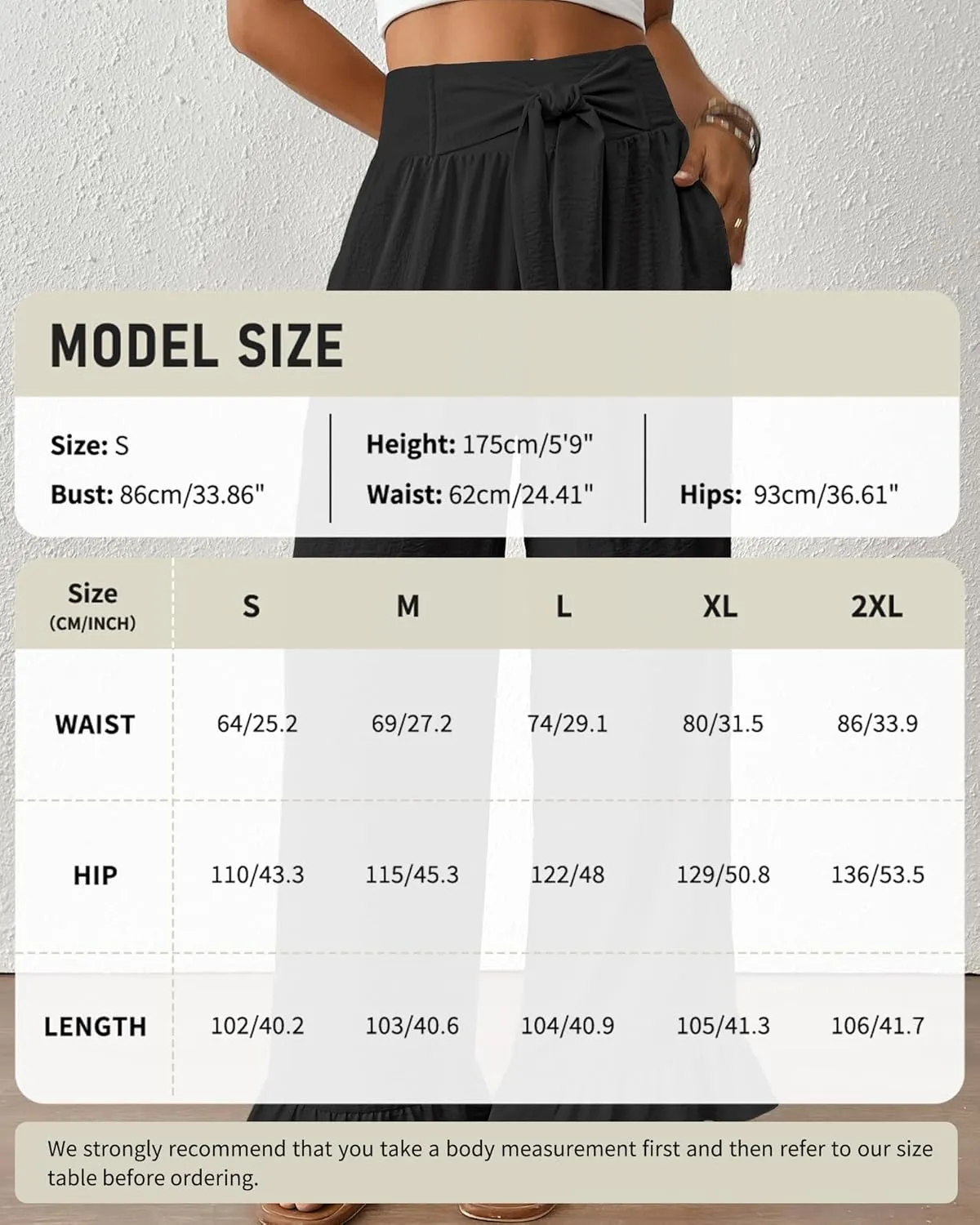 Bsubseach Wide Leg Palazzo Pants for Women High Waist Casual Lounge Trousers Beach Flowy Summer Outfits
