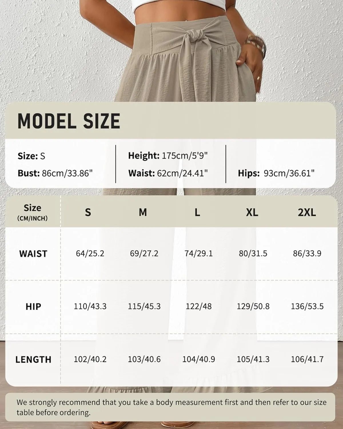 Bsubseach Wide Leg Palazzo Pants for Women High Waist Casual Lounge Trousers Beach Flowy Summer Outfits