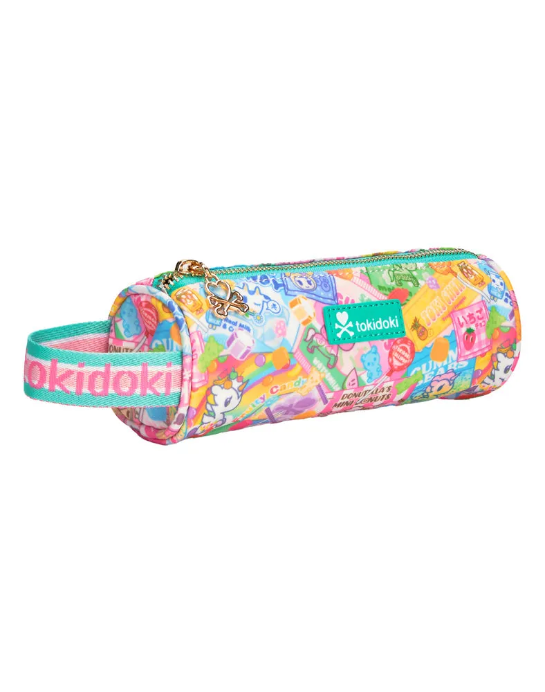Candy Craze Cylinder Zip Pouch