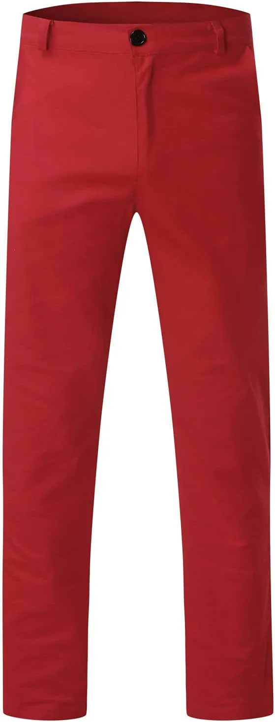 Cargo Pants for Men Big and Tall for Men Relaxed Fit Casual Slim Beach Work Streetwear Khaki Baggy Pants with Zipper