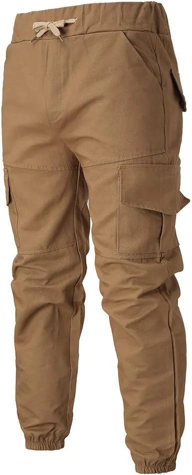 Cargo Pants for Men,Mens Fashion Joggers Sports Pants Cotton Pants Gym Sweatpants Trousers Casual Long Pant