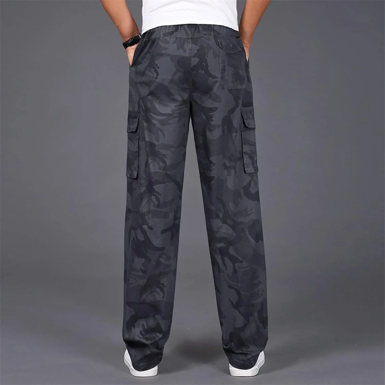 Cargo Pants for Men,Mens Outdoor Sweatpants Lightweight Tactical Pant Hiking Jogger Classic Fit Multi Pockets