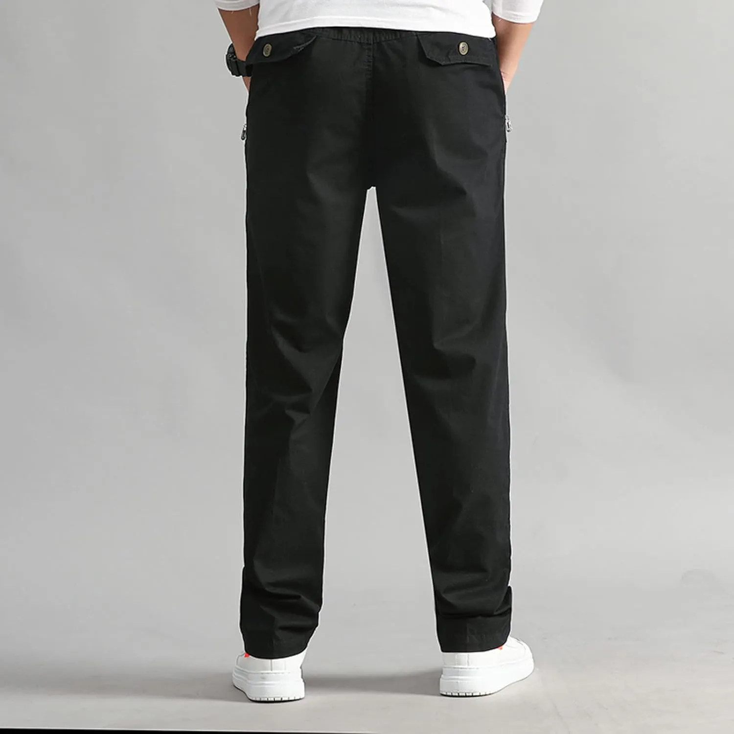 Cargo Pants for Men,Mens Pants Cargo Joggers with Pockets Fleece Sweatpants Casual Pant Chino Slim Fit Trousers