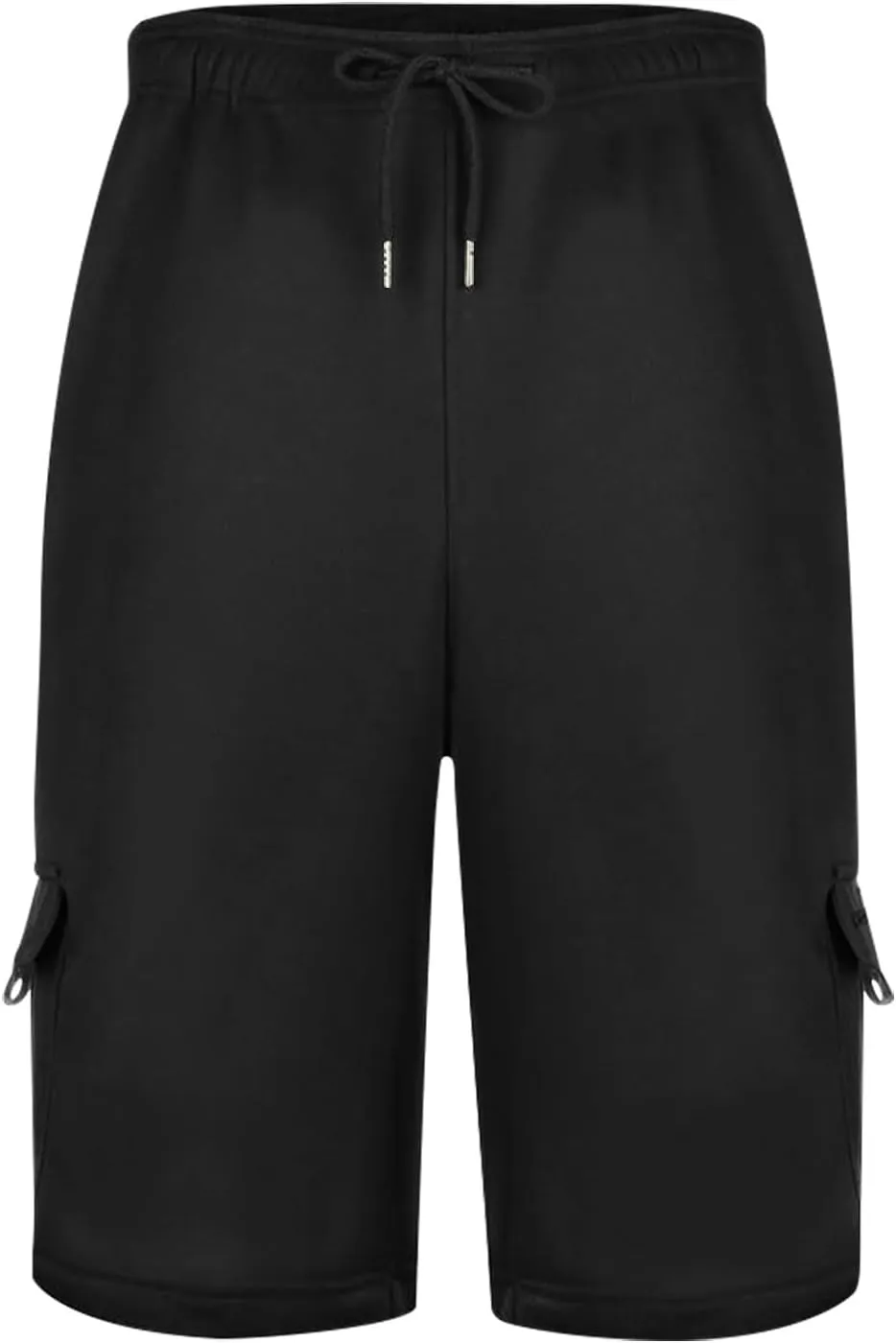 Cargo Shorts for Men Lightweight Multi Pockets Hiking Shorts Elastic Waist Workout Shorts Classic-Fit Athletic Shorts