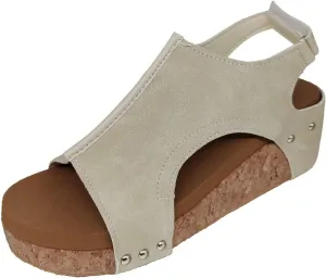 Cathalem Wedge Sandals for Women, Women's Platform Sandals Wedge Heel Sandals Casual Summer Dressy Espadrilles Wedges