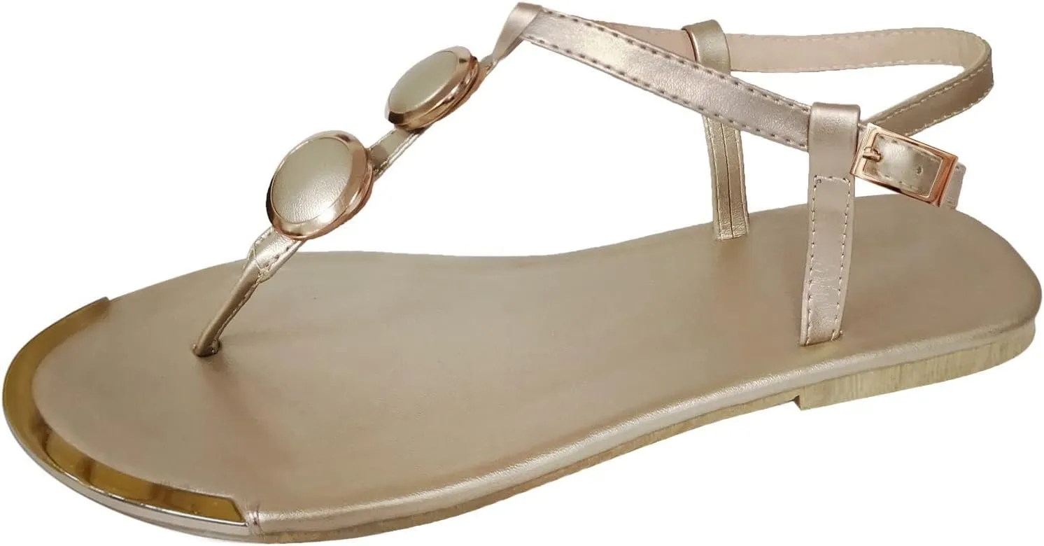Cathalem Womens Sandals Flip Flops for Women Dressy Summer,Women's Sandals with Arch Support Platforms Flat Sandals Open Toe Slippers Shoes