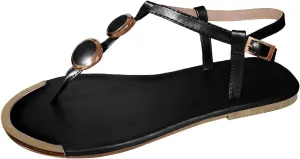 Cathalem Womens Sandals Flip Flops for Women Dressy Summer,Women's Sandals with Arch Support Platforms Flat Sandals Open Toe Slippers Shoes