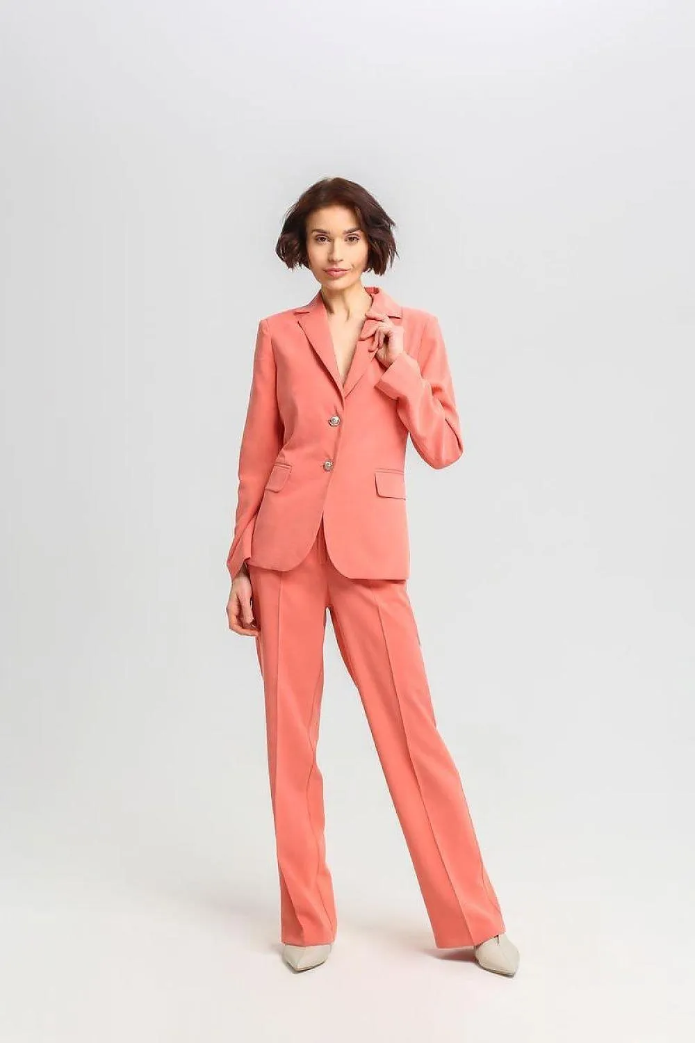 Chic Silk-Blend Women's Trousers for Effortless Elegance