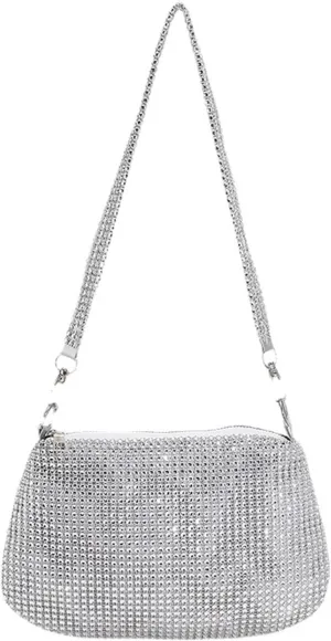Clutch Purses for Women Elegant Evening Clutch Bag for Women Designer Diamond Chain Shoulder Bag for Dinner Parties and Daily Use