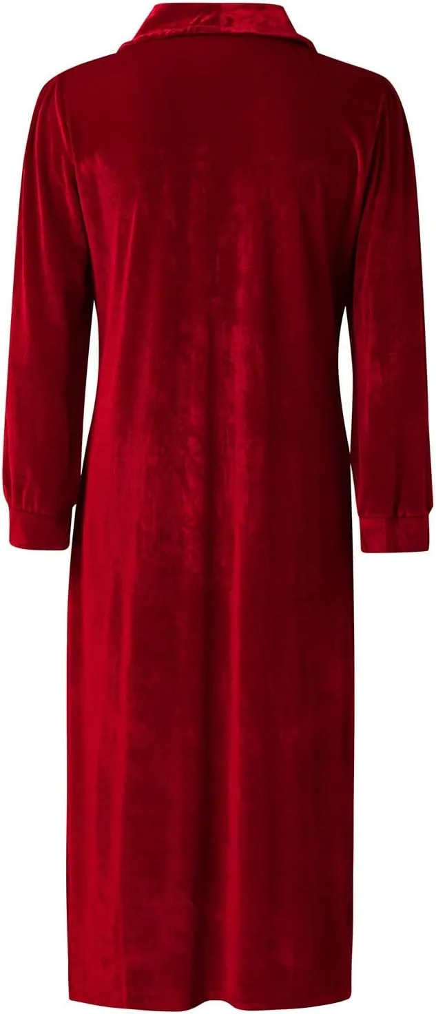 cooki Velvet Blazer Jackets for Women Velvet Trench Coat Open Front Cardigan with Pockets Long Lapel Winter Velvet Soft Coat