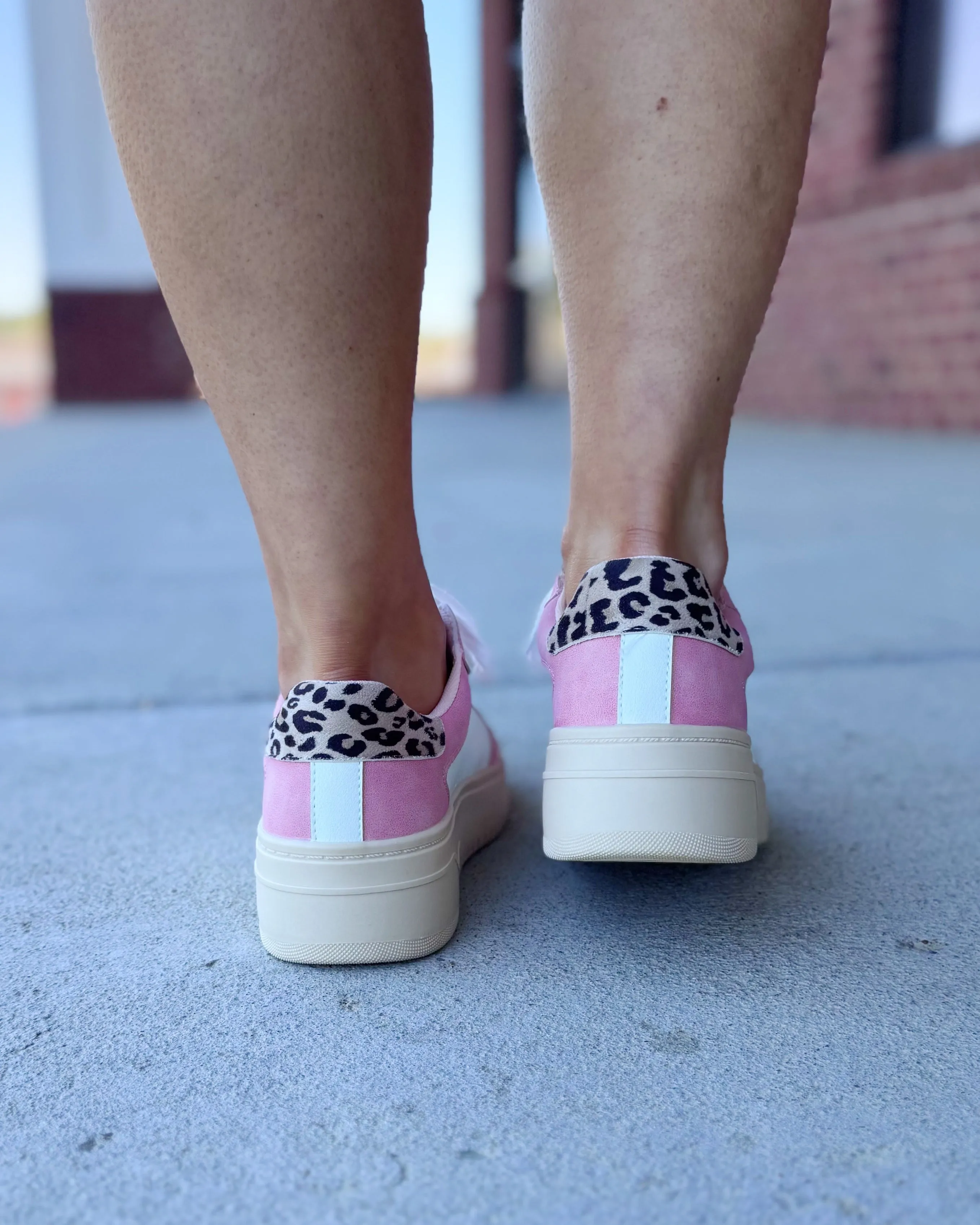 Corkys Pregame Sneaker in Pink