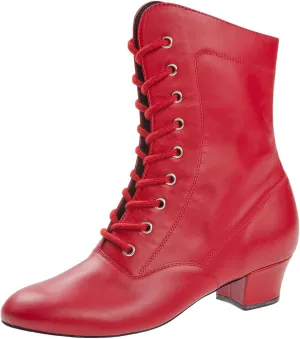 Diamant Men's Ballroom Dance Shoes, red, 7