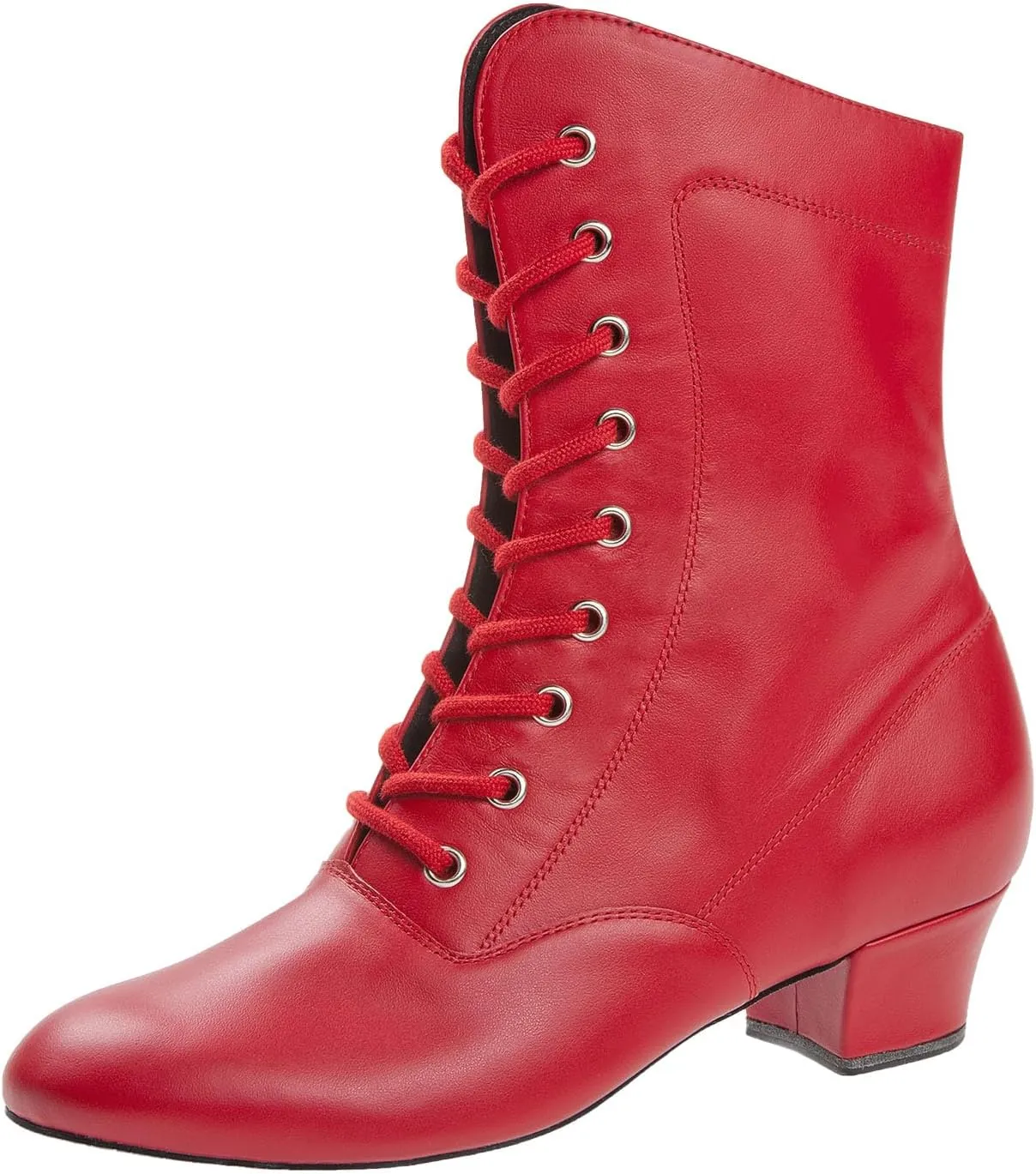 Diamant Men's Ballroom Dance Shoes, red, 7