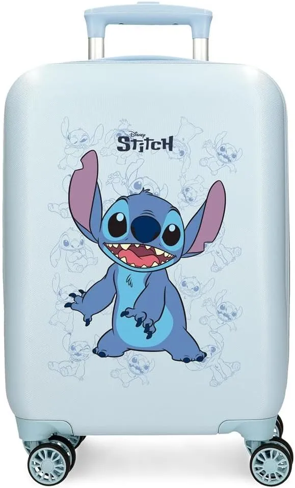 Disney Happy Stitch Suitcase, 33 x 50 x 20 cm, Happy, 33 x 50 x 20 cm, Suitcase