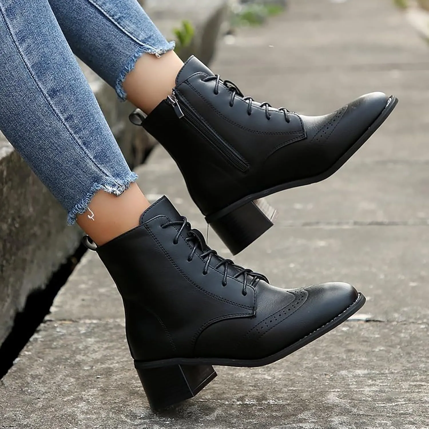 Dress Boots Women Beige Boots Womens Country Boots Chelsea Ankle Boots Ankle Boots for Women Low Heel Dressy Women's Leather Wide Width Western Ankle Boots