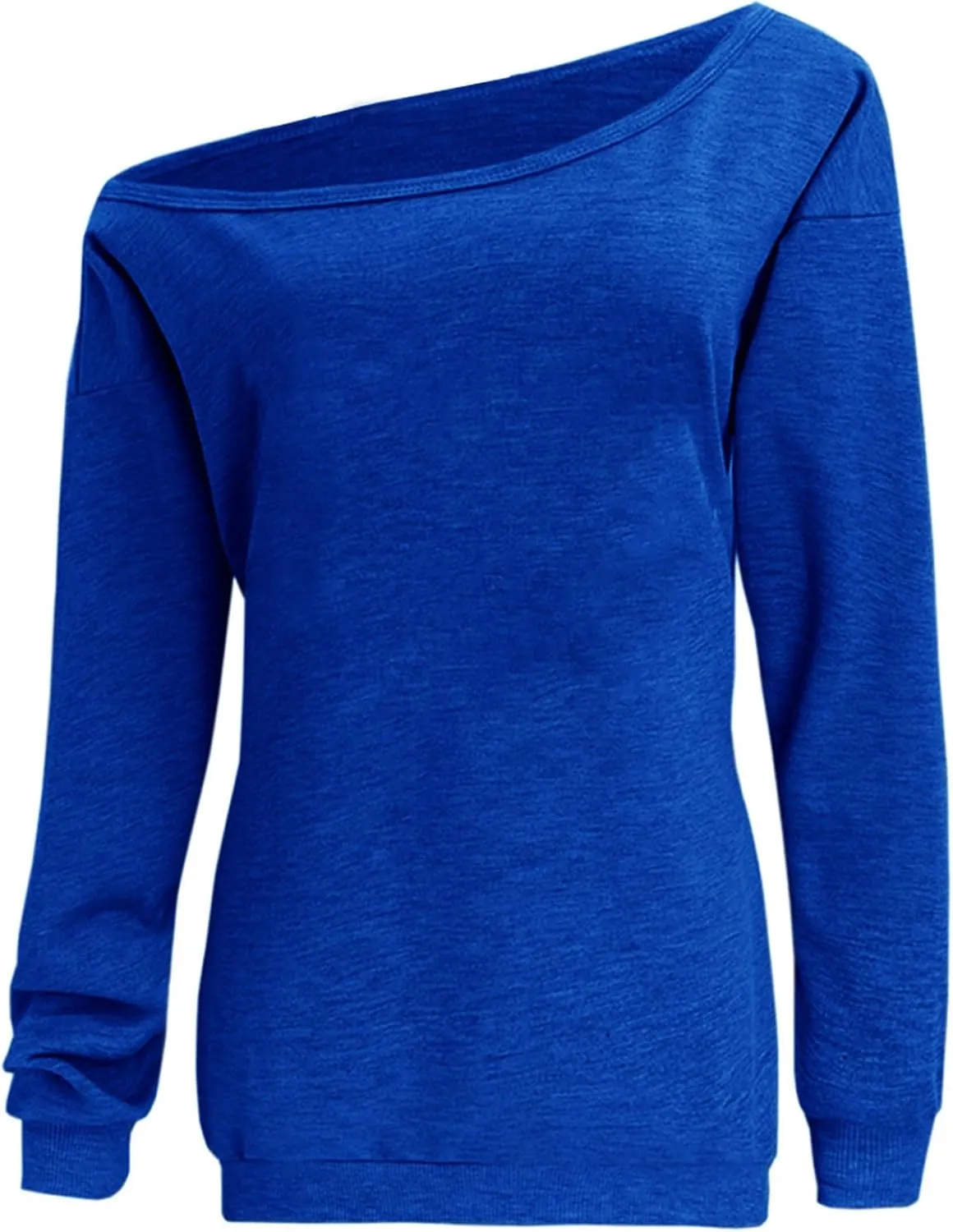 Dutebare Women Off Shoulder Sweatshirt Slouchy Shirt Long Sleeve Pullover Tops