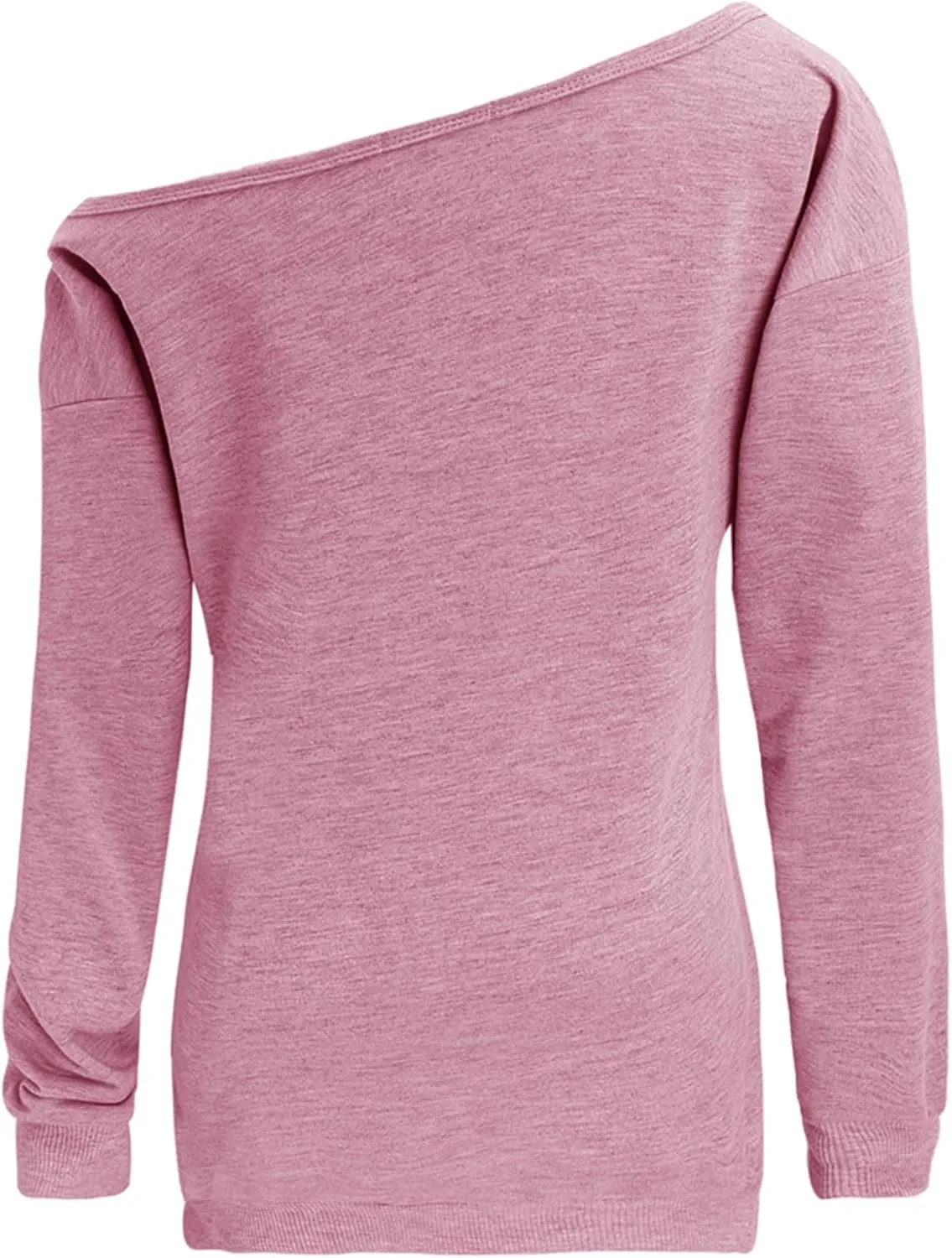 Dutebare Women Off Shoulder Sweatshirt Slouchy Shirt Long Sleeve Pullover Tops