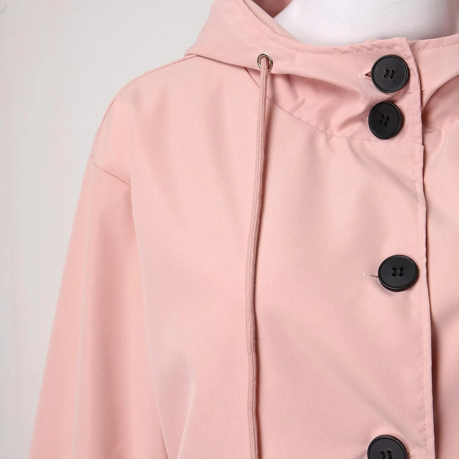 Fall Fashion for Women 2025 Trendy Women's Double Breasted Long Trench Coat Windproof Classic Lapel Slim Overcoat with Belt