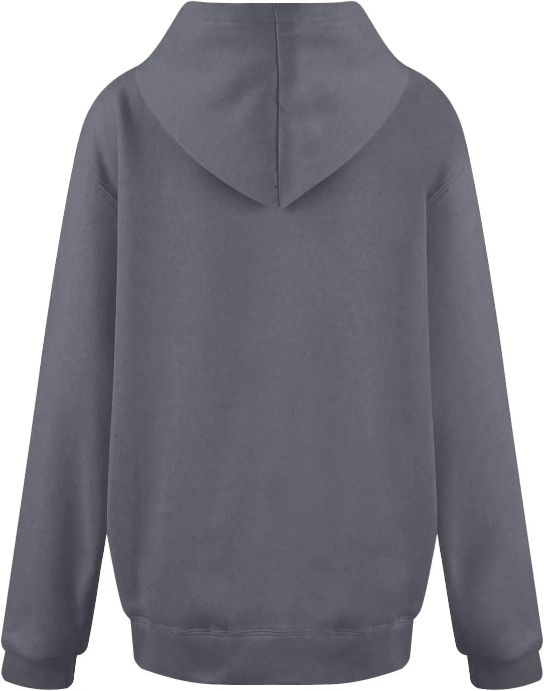 Fleece Hoodie Women Long Sleeve Drawstring Hooded Sweatshirt with Pockets Relaxed Fit Comfy Pullover Fall Sweater