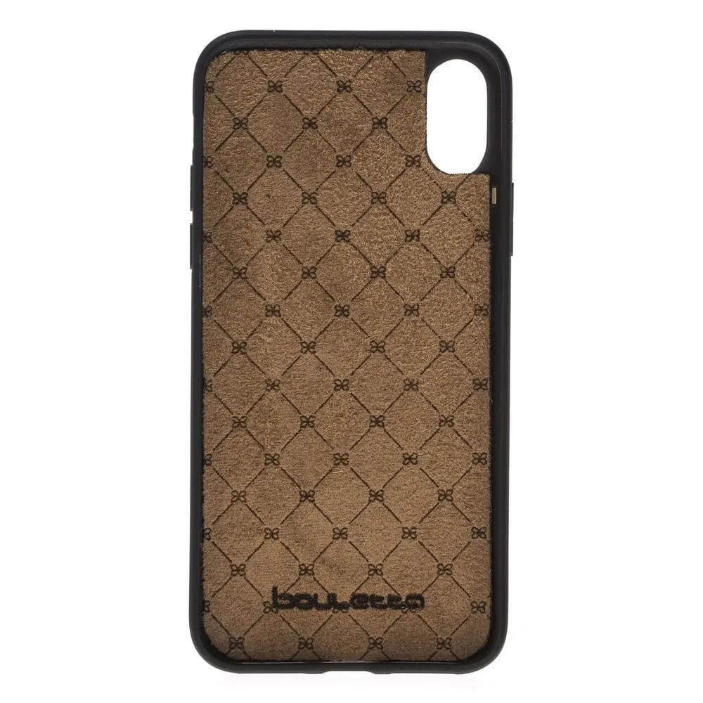 Flexible Leather Back Cover for Apple iPhone X Series