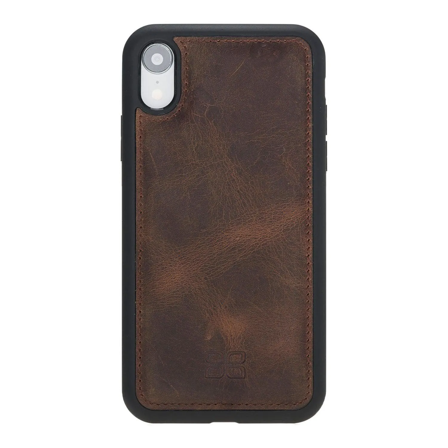 Flexible Leather Back Cover for Apple iPhone X Series
