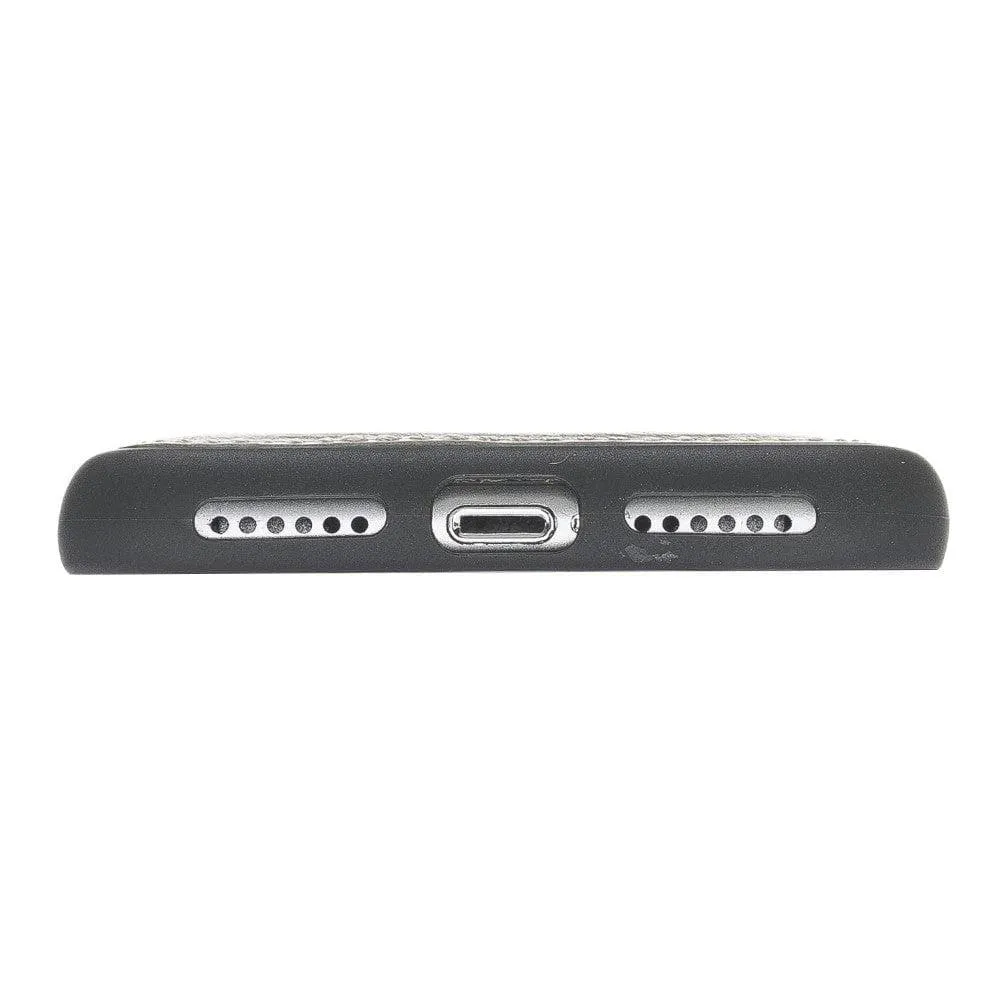 Flexible Leather Back Cover for Apple iPhone X Series